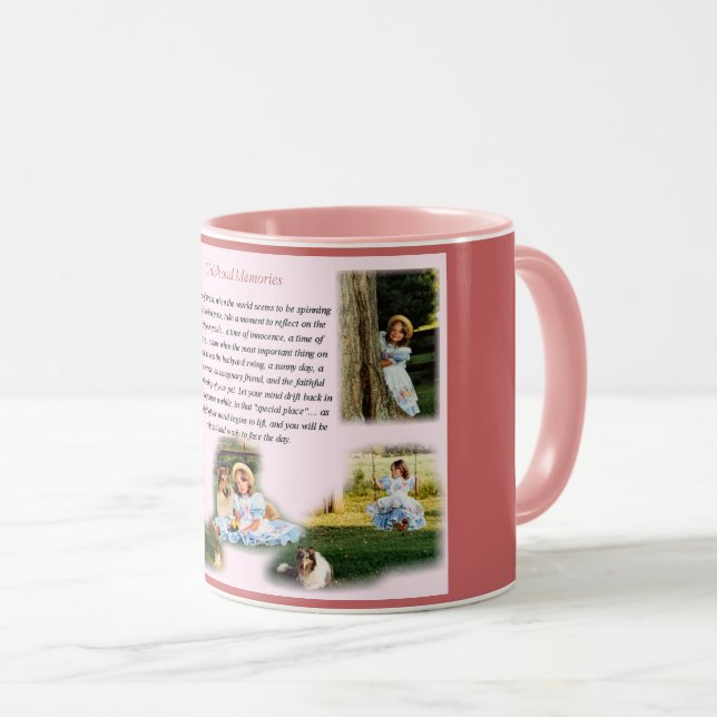 Childhood Memories Inspirational Mug (Front Right)