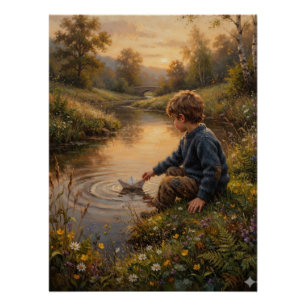 Childhood Nature Adventure Wall Art