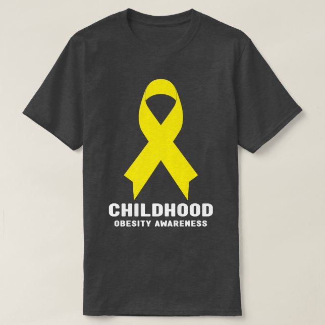 Childhood Obesity Awareness - Childhood obesity Aw T-Shirt (Design Front)