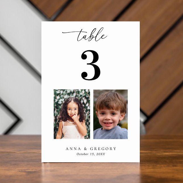 Childhood Pictures Photos Table Number 3 Wedding (Creator Uploaded)