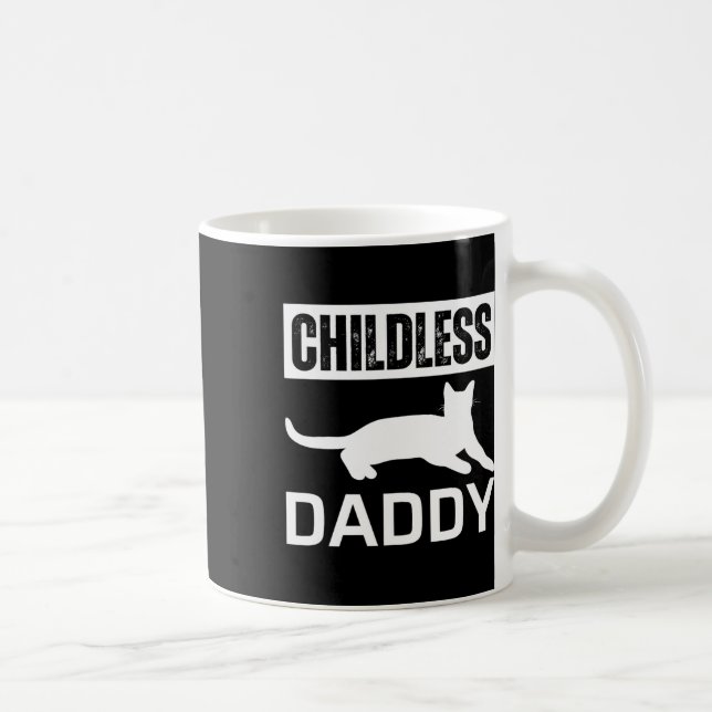 Childless Cat Daddy 2024  Coffee Mug (Right)