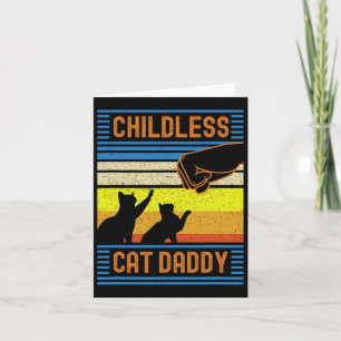 Childless Cat Daddy 2024 For President Card