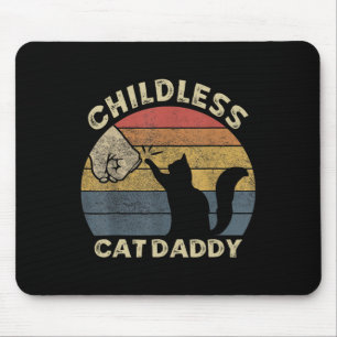 Childless Cat Daddy 2024 For President Matching Pa Mouse Pad