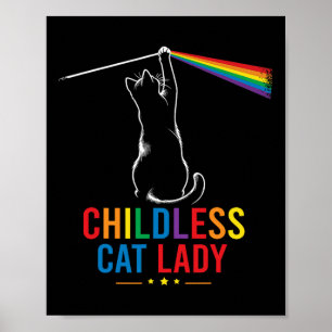 Childless Cat Harris Waltz 2024 Harris Waltz Poster