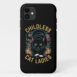Childless Cat Ladies 2024 Feminist iPhone 11 Case