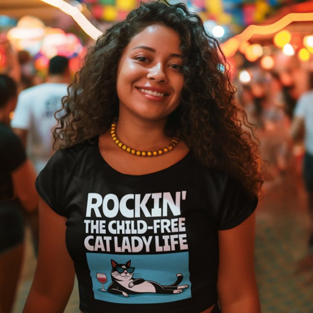 CHILDLESS CAT LADIES T-SHIRTS (Creator Uploaded)