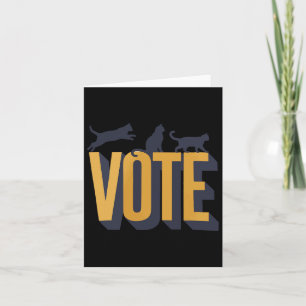 Childless Cat Ladies Vote Card