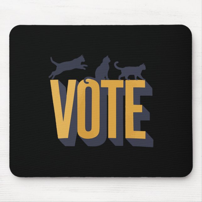 Childless Cat Ladies Vote  Mouse Pad (Front)
