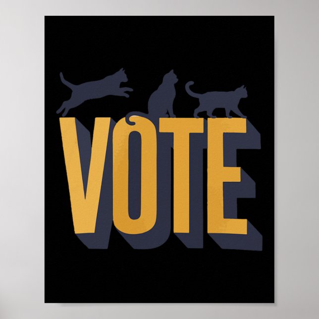 Childless Cat Ladies Vote  Poster (Front)