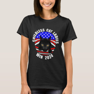 Childless Cat Ladies Win 2024 T-Shirt