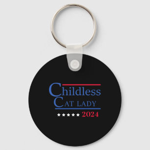 Childless Cat Lady 2024 Key Ring