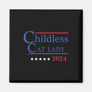 Childless Cat Lady 2024 Magnet