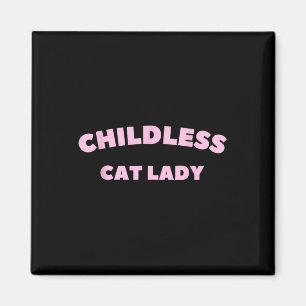 Childless Cat Lady 2024 Millennial 1 Magnet