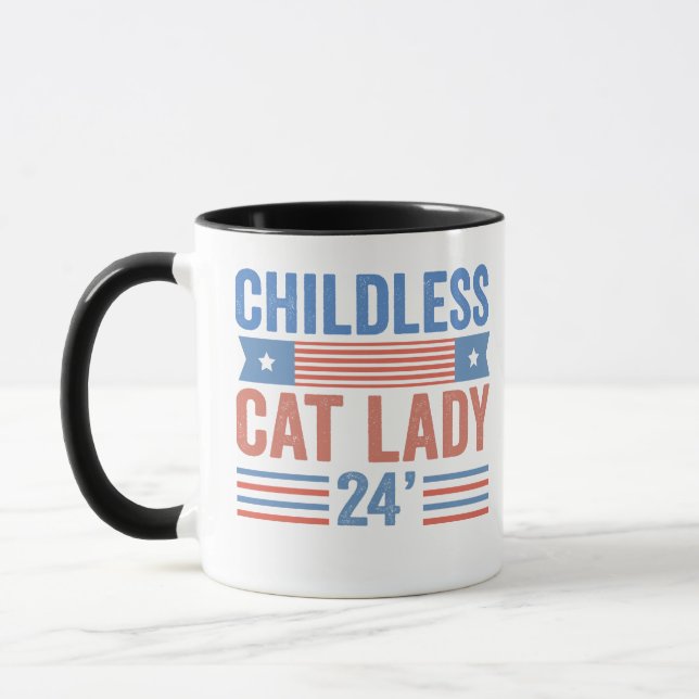 Childless Cat Lady 2024 Mug (Left)