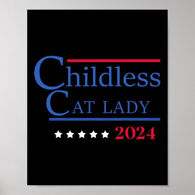 Childless Cat Lady 2024  Poster (Front)