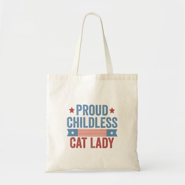 Childless Cat Lady 2024 Tote Bag (Front)