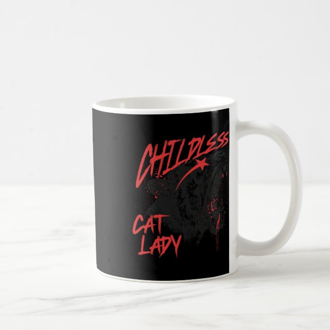 Childless Cat Lady 2  Coffee Mug (Right)