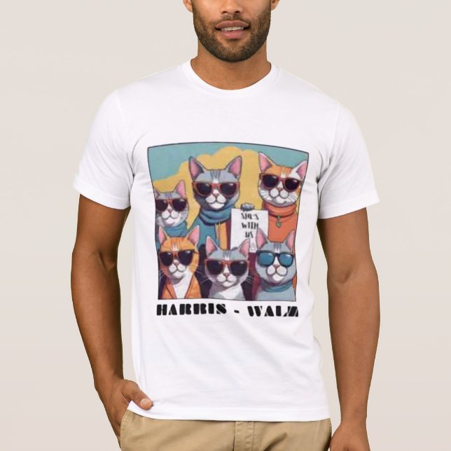 Childless cat lady childless cat ladies for Kamal T-Shirt (Front)
