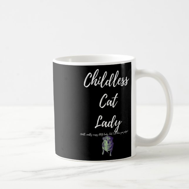 Childless Cat Lady  Coffee Mug (Right)