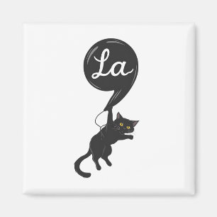 Childless Cat Lady Comma - La Kamala Harris For Pr Magnet