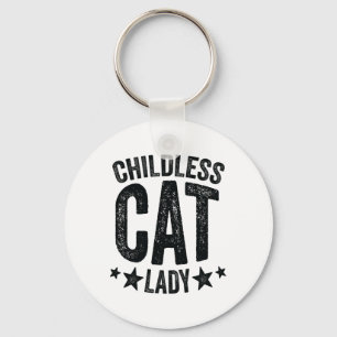 Childless Cat Lady Comma La Kamala Harris For Pres Key Ring