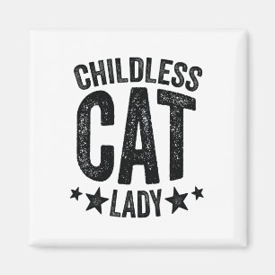 Childless Cat Lady Comma La Kamala Harris For Pres Magnet