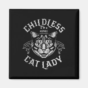 Childless Cat Lady Feminist Voting Magnet