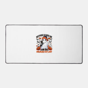 Childless Cat Lady Halloween Spooky Ghost Costume Desk Mat
