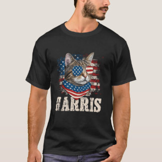 Childless Cat Lady Is Voting Kamala Harris USA Ele T-Shirt