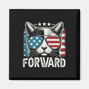 Childless Cat Lady Kamala Harris Forward 2024 Elec Magnet