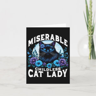 Childless Cat Lady Us Election Day Cat Ladies  Card