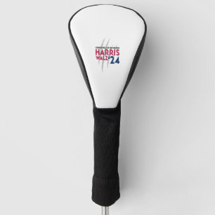 Childless Cat Moms for Harris Walz ‘24 Golf Head Cover