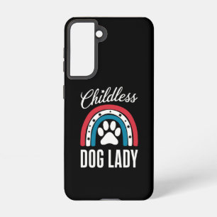 Childless Dog Lady Election Vote 2024 Rainbow USA Samsung Galaxy Case