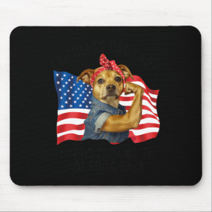 Childless Dog Mum 2024 Kamala Harris Funny Voting Mouse Pad