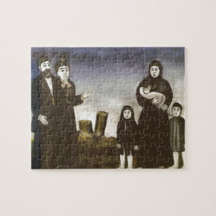 Childless millionaire by Niko Pirosmani Jigsaw Puzzle
