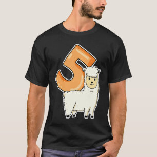 Children 5 years old birthday boy and girl  1 T-Shirt