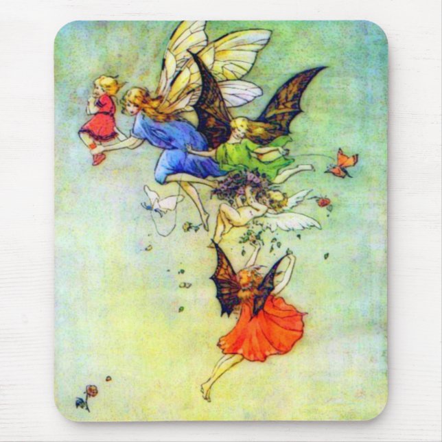 Children and Faerie Mousepad (Front)
