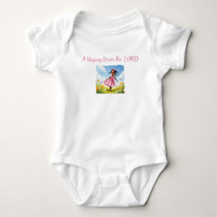 Children are a blessing from the Lord Baby Bodysuit