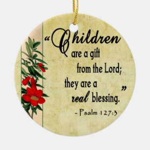 Children Are Real Blessing Ornament