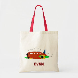Children Bags: Aircraft Tote Bag