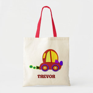 Children Bags: Red Cars Tote Bag