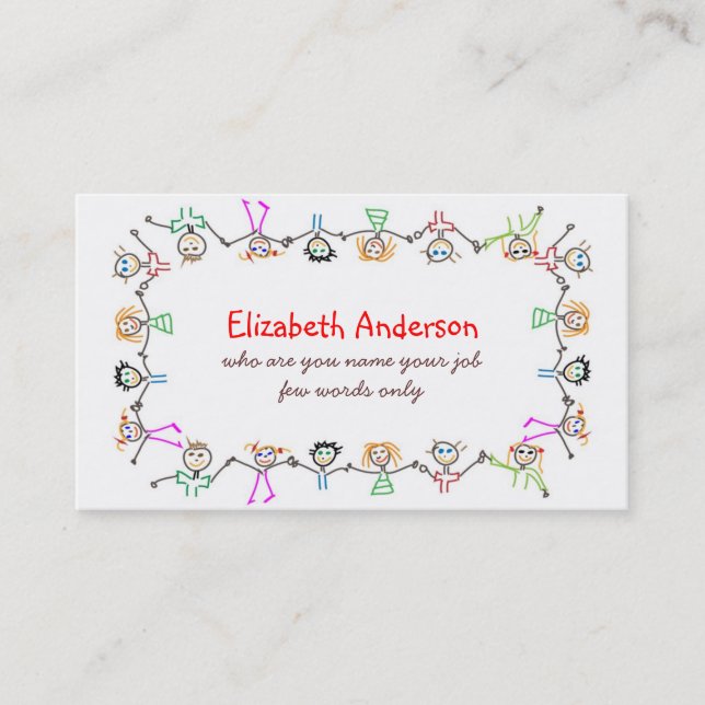 children business card (Front)