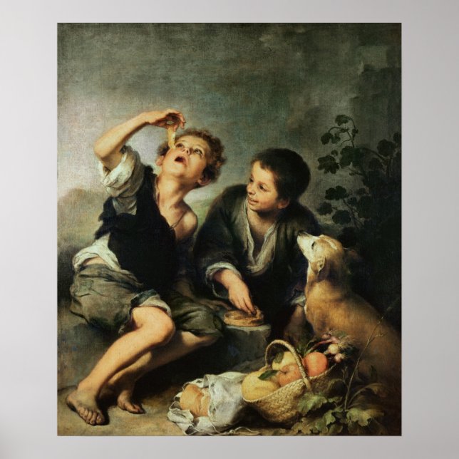 Children Eating a Pie, 1670-75 Poster (Front)