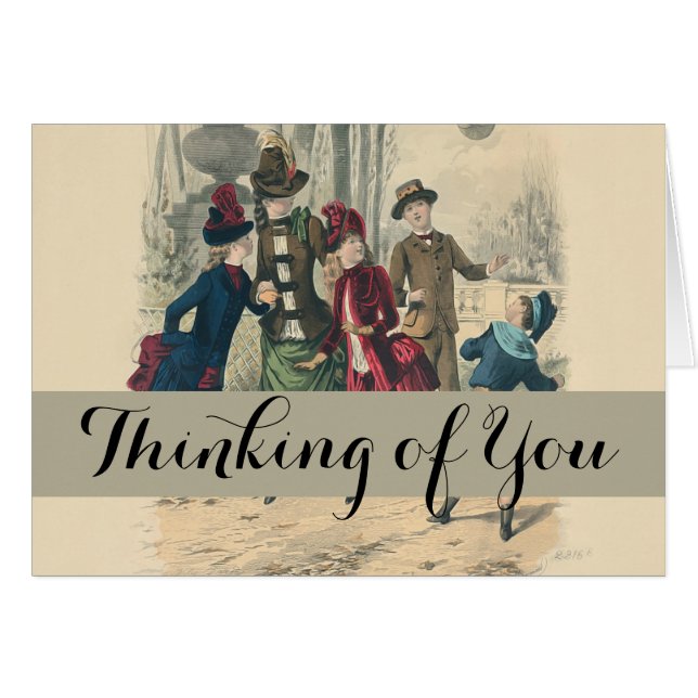 Children Family Antique Victorian Chilld (Front Horizontal)