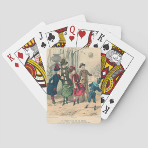 Children Family Antique Victorian Chilld Playing Cards
