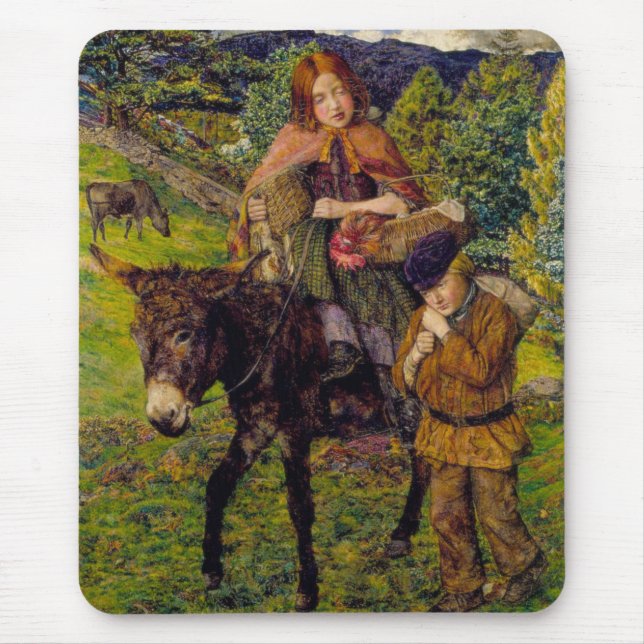 Children Going to Market (by John Lee) Mouse Pad (Front)