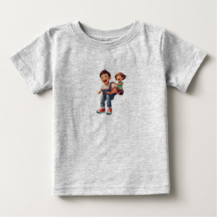 Children Having Fun at an Amusement Park Baby T-Shirt