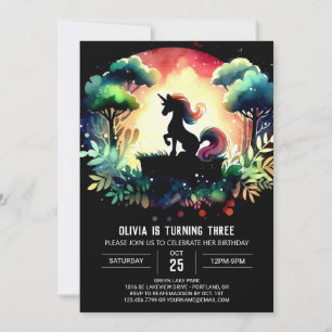 Children Horse Birthday Invitation