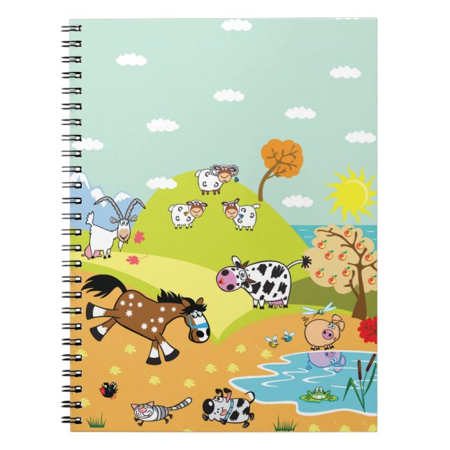 children illustration notebook (Front)