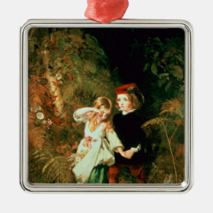 Children in the Wood Metal Ornament